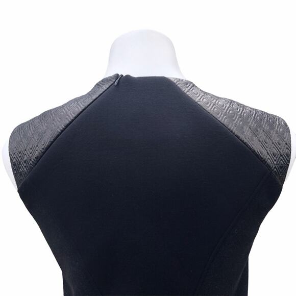 Missoni black sleeveless sheath dress fabric neoprene size 4 - Picture 5 of 15